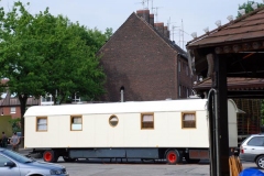 Aufbau Kirmes Oberhausen 2007