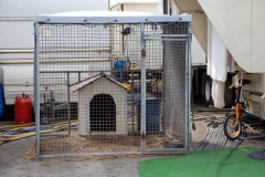 Aufbau Kirmes Oberhausen 2007