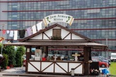 Aufbau Kirmes Oberhausen 2007