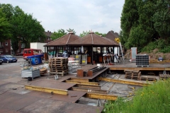 Aufbau Kirmes Oberhausen 2007